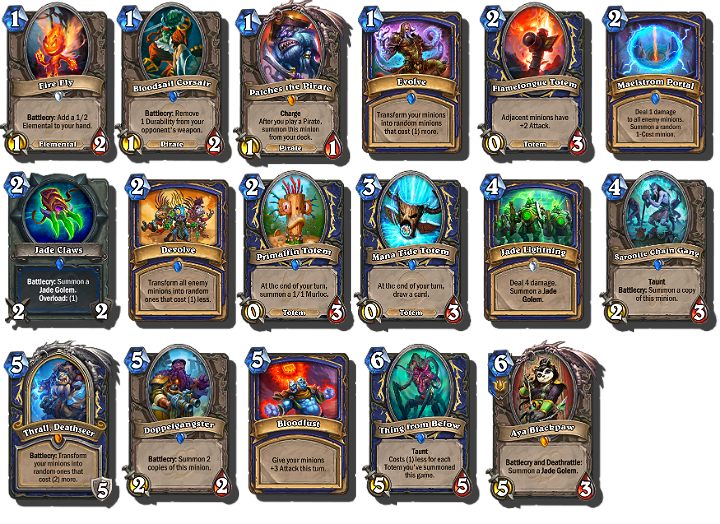 Karty Neutralne (10) - Szaman w Hearthstone | Gotowe talie - Hearthstone: Heroes of Warcraft - porady i polecane decki