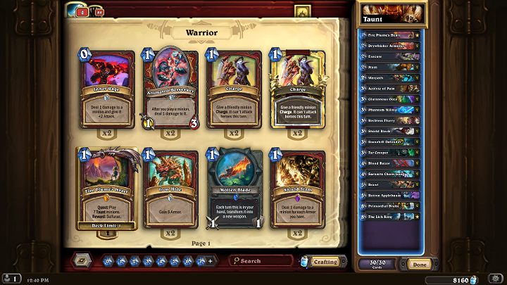 Talia dla klasy Wojownika w grze Hearthstone bazuje na karcie zadania Serce Ognistej Smugi - Wojownik w Hearthstone | Gotowe talie - Hearthstone: Heroes of Warcraft - porady i polecane decki