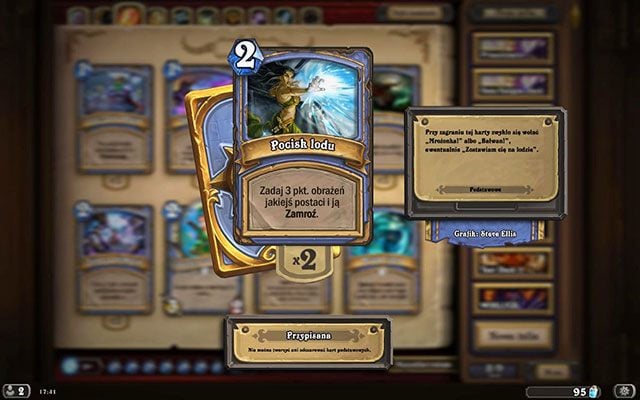Zdolność Zamrożenie unieruchamia miniony i postać gracza na jedną turę - Zamrożenie | Zdolności w Hearthstone - Hearthstone: Heroes of Warcraft - porady i polecane decki