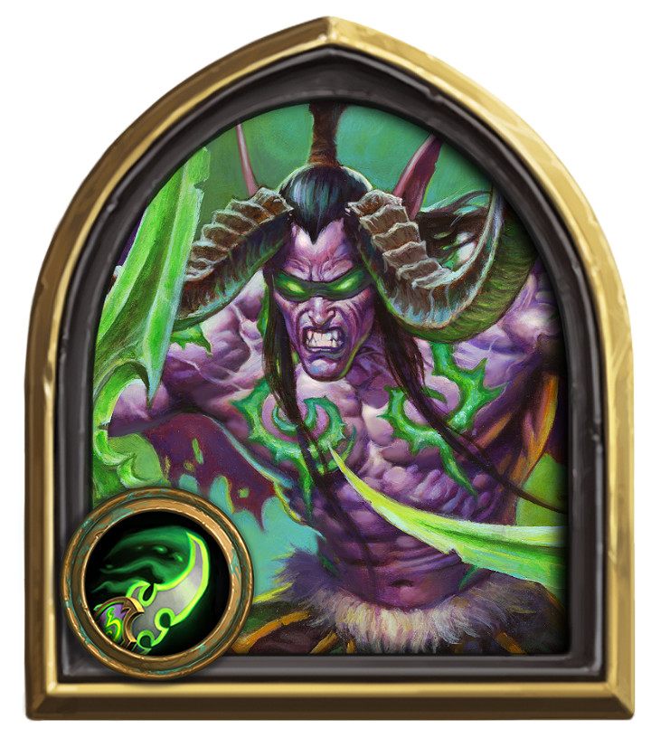 Bohater: Illidan Burzogniewny - Łowca Demonów | Bohaterowie w Hearthstone - Hearthstone: Heroes of Warcraft - porady i polecane decki