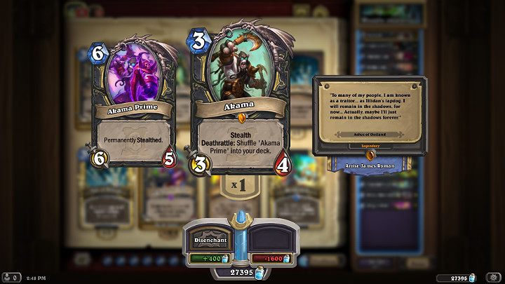Maiev Pieśń Cienia to neutralny Legendarny stronnik, który pojawił się w grze Hearthstone w rozszerzeniu Popioły Rubieży - Hearthstone Popioły Rubieży: Łotrzyk - dobra talia - Hearthstone: Heroes of Warcraft - porady i polecane decki