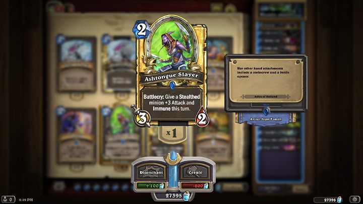 1 - Hearthstone Popioły Rubieży: Łotrzyk - dobra talia - Hearthstone: Heroes of Warcraft - porady i polecane decki
