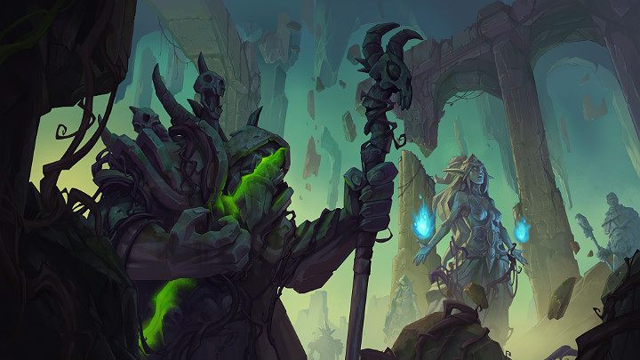 Czarnoksiężnicy władają potężną mroczną magią, która spopiela, zatruwa i niszczy ich wrogów - Hearthstone Popioły Rubieży: Czarnoksiężnik - dobra talia - Hearthstone: Heroes of Warcraft - porady i polecane decki