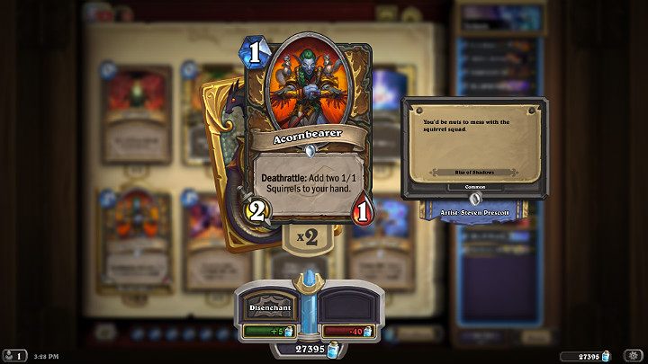 Pomimo tego, że prezentowana talia Druida jest talią agresywną, posiada w swoim zestawieniu kilka kart, które mogą przydać się w defensywie - Hearthstone Popioły Rubieży: Druid - dobra talia - Hearthstone: Heroes of Warcraft - porady i polecane decki