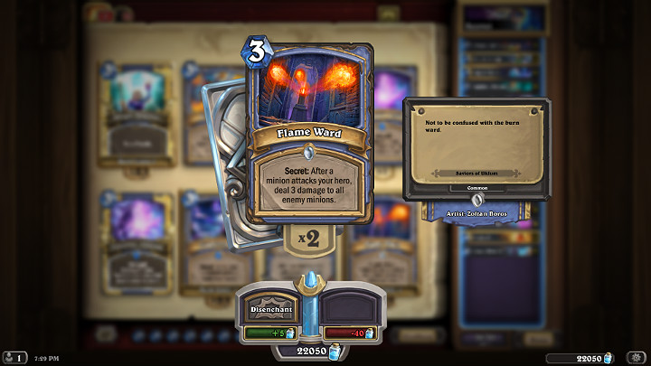 Sekrety to niezwykle silne zaklęcia, które wprowadzają nie lada zamęt w trakcie tury przeciwnika - Mag w Hearthstone - dobra talia - Wybawcy Uldum - Hearthstone: Heroes of Warcraft - porady i polecane decki