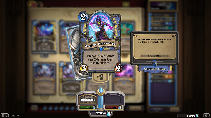 Niestety, defensywa nie jest najmocniejszą stroną prezentowanej talii - Mag w Hearthstone - dobra talia - Wybawcy Uldum - Hearthstone: Heroes of Warcraft - porady i polecane decki