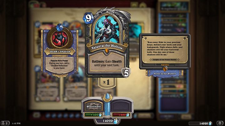 Valeera, Ostrze Pustki to dodatkowy Bohater dla klasy Łotrzyka - Łotrzyk w Hearthstone - dobra talia - Rozróba Rastakana - Hearthstone: Heroes of Warcraft - porady i polecane decki