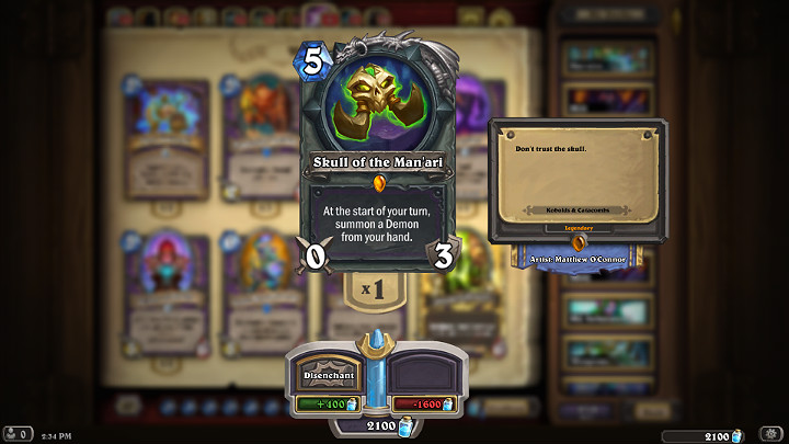 Legendarne bronie pozwalają na wyposarzenie każdego Bohatera w broń, a więc takie klasy, jak np - Koboldy i Katakumby - dodatek w Hearthstone - Hearthstone: Heroes of Warcraft - porady i polecane decki