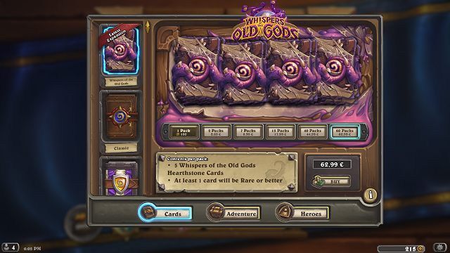 Nowa paczka kart - Przedwieczni Bogowie - dodatek | Nowe dodatki w Hearthstone - Hearthstone: Heroes of Warcraft - porady i polecane decki