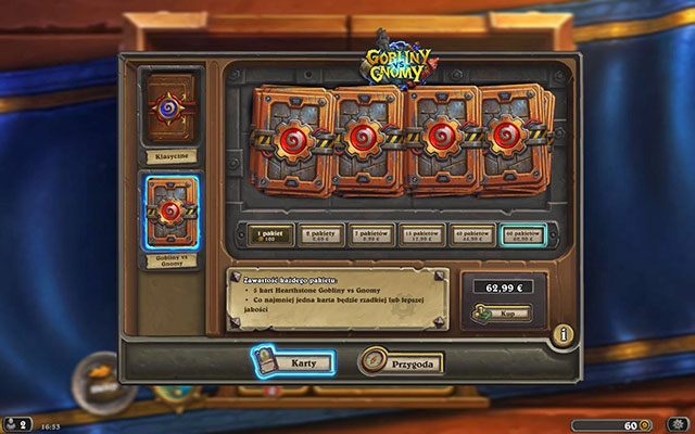 Nowa paczka kart - Nowa paczka kart | Gobliny vs Gnomy - dodatek | Hearthstone - Hearthstone: Heroes of Warcraft - porady i polecane decki