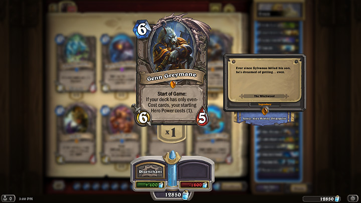 Umieszczając w talii Genna Szarogrzywego musisz spełnić określone warunki, aby móc skorzystać z jego bonusu - Paladyn w Hearthstone - dobra talia - Rozróba Rastakana - Hearthstone: Heroes of Warcraft - porady i polecane decki