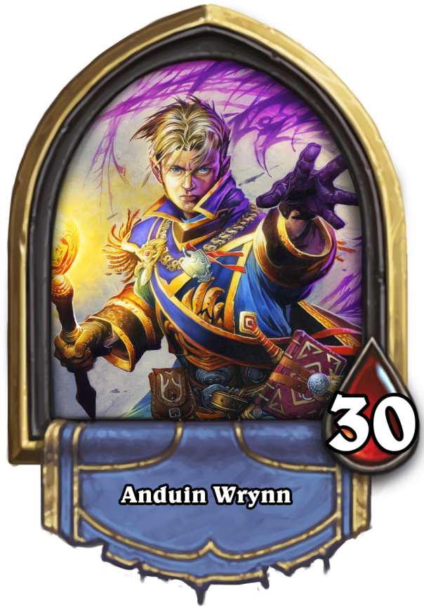 Bohater: Anduin Wrynn - Kapłan | Bohaterowie w Hearthstone - Hearthstone: Heroes of Warcraft - porady i polecane decki