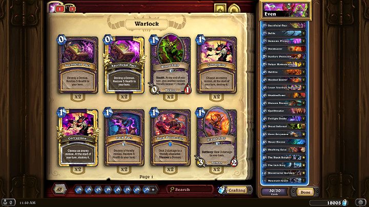 Niniejsza talia dla klasy Czarnoksiężnika w grze Hearthstone została oparta na Górskich Olbrzymach oraz jednostkach Demonicznych, które w odróżnieniu od zwykłych jednostek, będzie można później wskrzesić przy zagraniu Guldana, Grabieżcy Krwi - Najlepsze talie w Hearthstone Projekt Hukatomba - Hearthstone: Heroes of Warcraft - porady i polecane decki
