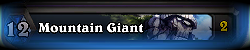 Górski Olbrzym - Najlepsze talie w Hearthstone Projekt Hukatomba - Hearthstone: Heroes of Warcraft - porady i polecane decki