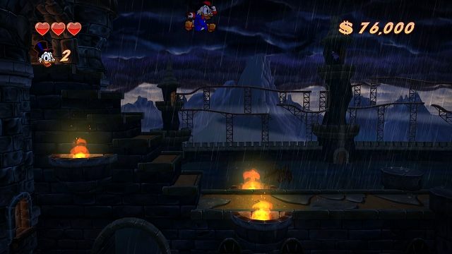 Skok z dużej wysokości to dla Sknerusa żaden problem. - Porady ogólne | Podstawowe informacje DuckTales - DuckTales Remastered - poradnik do gry