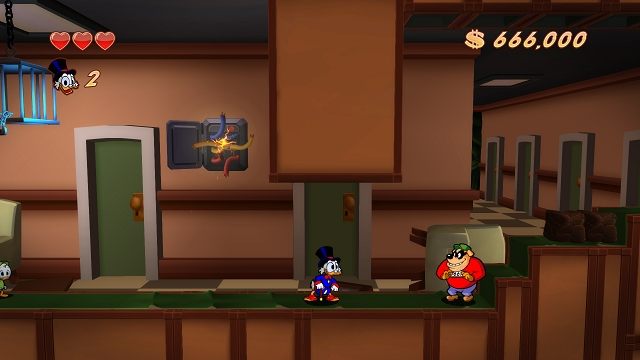 Którędy do waszego szefa? - Pojedynek z szefem włamywaczy | Prolog i Skarbiec Sknerusa DuckTales - DuckTales Remastered - poradnik do gry