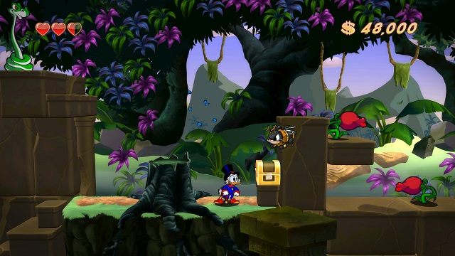 Nowi przeciwnicy pojawiają się praktycznie bez końca. - Dżungla | Amazonia | DuckTales - DuckTales Remastered - poradnik do gry