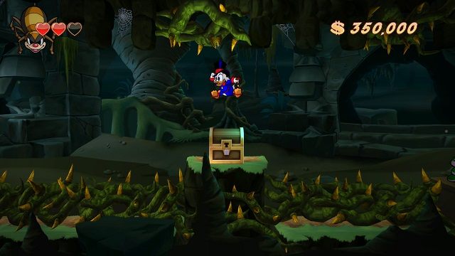 Znalezienie istotnych przedmiotów fabularnych nie zawsze jest trudne. - Podziemia | Amazonia | DuckTales - DuckTales Remastered - poradnik do gry