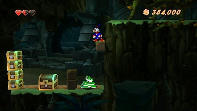 Tajemne miejscówki pełne dobroci nie muszą być wcale dobrze chronione. - Podziemia | Amazonia | DuckTales - DuckTales Remastered - poradnik do gry
