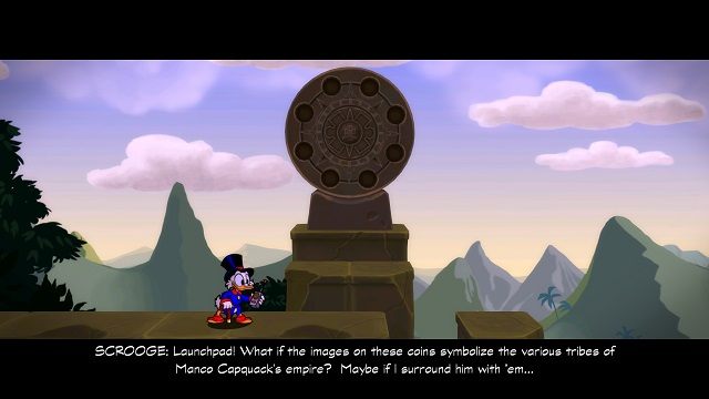 Cut scenki nie są co prawda nużące, ale na szczęście istnieje opcja ich pominięcia. - Droga na szczyt i lot helikopterem | Amazonia | DuckTales - DuckTales Remastered - poradnik do gry