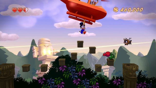 Spasione pszczoły nigdy nie dają za wygraną! - Droga na szczyt i lot helikopterem | Amazonia | DuckTales - DuckTales Remastered - poradnik do gry