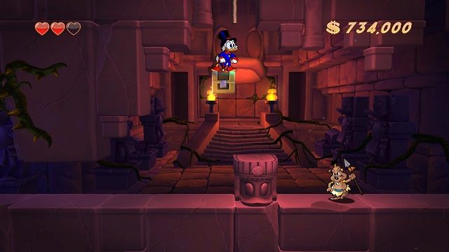 Chociaż tubylcy mogliby okazać się życzliwsi. - Świątynia | Amazonia | DuckTales - DuckTales Remastered - poradnik do gry