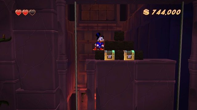 Grający na najłatwiejszym poziomie trudności będą mieli lekkie utrudnienie. - Świątynia | Amazonia | DuckTales - DuckTales Remastered - poradnik do gry