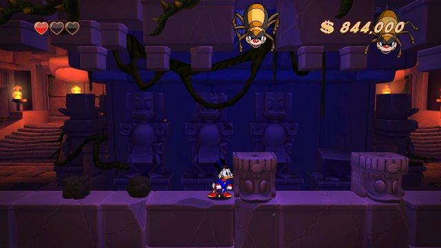 Ah te pająki! Aż ciarki po plecach przechodzą. - Świątynia | Amazonia | DuckTales - DuckTales Remastered - poradnik do gry