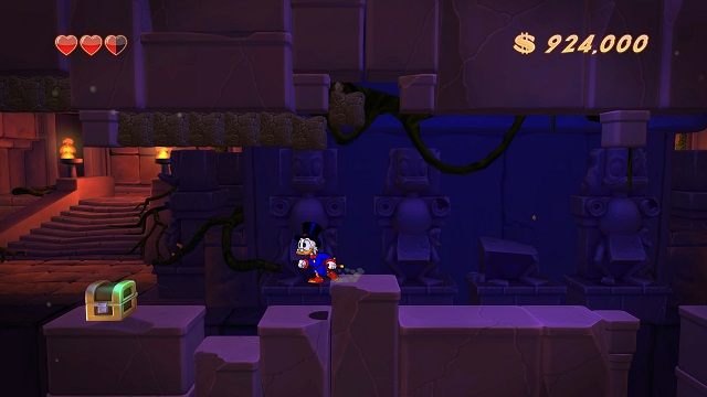 Po przetrwaniu tej lawiny jakoś zbrzydła mi gra w domino. - Świątynia | Amazonia | DuckTales - DuckTales Remastered - poradnik do gry
