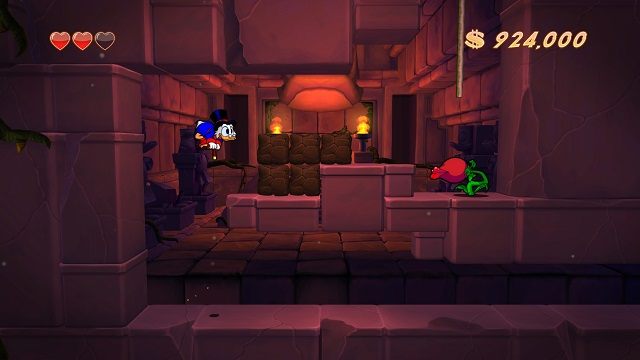 Dlaczego te rośliny muszą rosnąć akurat pod lianami? - Świątynia | Amazonia | DuckTales - DuckTales Remastered - poradnik do gry