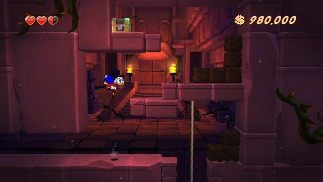 Cisza przed burzą, ostatnie momenty spokoju, sielanka przed Armagedonem. - Świątynia | Amazonia | DuckTales - DuckTales Remastered - poradnik do gry