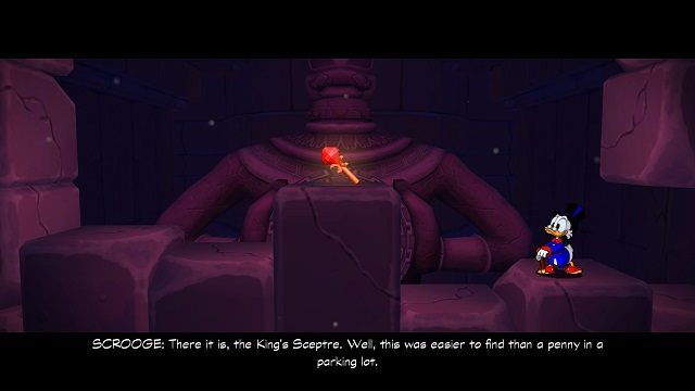 Nasze ukochane Berło już na wyciągnięcie ręki! - Pojedynek z posągiem | Amazonia | DuckTales - DuckTales Remastered - poradnik do gry