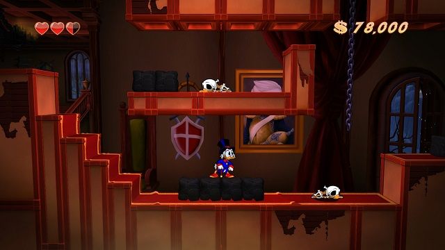 A niech się sami walą (w ściany oczywiście). - Główne korytarze, mury i lochy | Transylwania | DuckTales - DuckTales Remastered - poradnik do gry