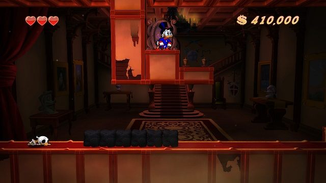 W tym rozdziale wszystkie lustra pełnią funkcję komunikacyjną, ale w większości przypadków jednostronną. - Główne korytarze, mury i lochy | Transylwania | DuckTales - DuckTales Remastered - poradnik do gry