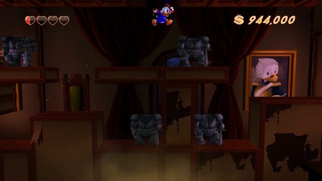 Jak przyszliśmy tak wracamy. Tą samą drogą... - Drugie, trzecie i czwarte piętro | Transylwania | DuckTales - DuckTales Remastered - poradnik do gry