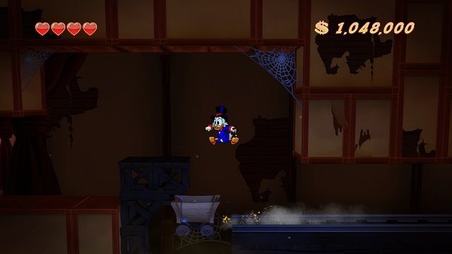 Szkoda, że na tej stacji nie da się spokojnie zatrzymać. - Kolejka górska | Transylwania | DuckTales - DuckTales Remastered - poradnik do gry