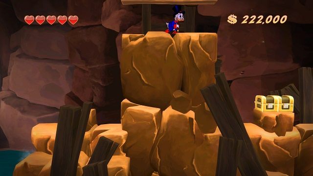 Haha! Myśleliście, że nie znajdziemy tego sekretnego miejsca? Niedoczekanie! - Wejście do kompleksu | Afrykańskie kopalnie | DuckTales - DuckTales Remastered - poradnik do gry