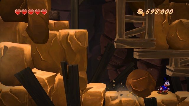 Jeszcze tylko kilka metrów! - Dolne poziomy kopalni | Afrykańskie kopalnie | DuckTales - DuckTales Remastered - poradnik do gry