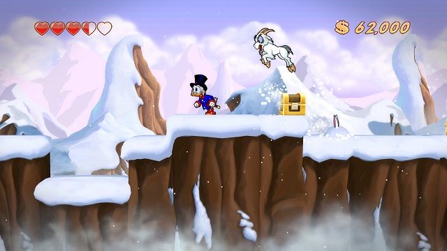 Ej! Kozioł, co brałeś? Podziel się. - Szczyt | Himalaje | DuckTales - DuckTales Remastered - poradnik do gry