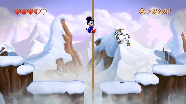 Tu przynajmniej mnie nie dopadniesz, bestio! - Szczyt | Himalaje | DuckTales - DuckTales Remastered - poradnik do gry