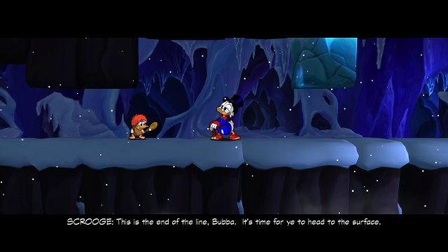 Takie pożegnania zawsze są pełne łez. Chlip... - Lodowe czeluści | Himalaje | DuckTales - DuckTales Remastered - poradnik do gry