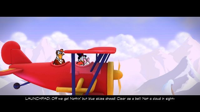 A na koniec wypadałoby się jeszcze w dobrym tonie rozbić o jakąś górę. - Pojedynek w przestworzach i walka z Yeti | Himalaje | DuckTales - DuckTales Remastered - poradnik do gry