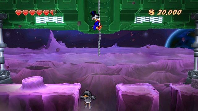 Sztuczna inteligencja? Chyba sztuczna głupota. - Lądowanie | Księżyc | DuckTales - DuckTales Remastered - poradnik do gry
