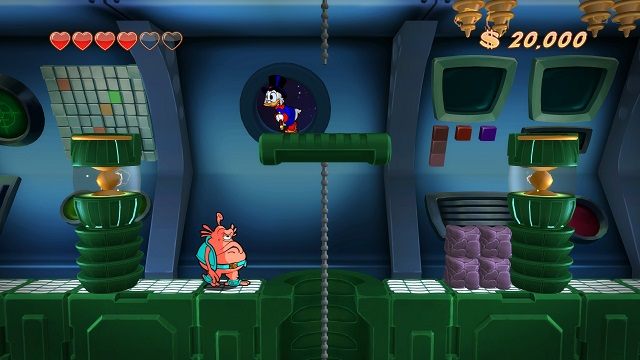 Ci kosmici chyba nie wyprzedzili naszej rasy, jeżeli chodzi o nawyki żywieniowe. - Statek kosmiczny | Księżyc | DuckTales - DuckTales Remastered - poradnik do gry