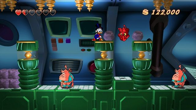 Ale z was gangsterzy. Banda grubego. - Statek kosmiczny | Księżyc | DuckTales - DuckTales Remastered - poradnik do gry