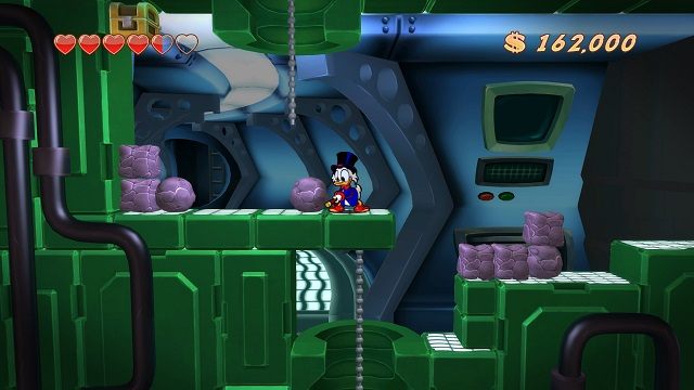 Ponownie sami niczym samotny mściciel. - Statek kosmiczny | Księżyc | DuckTales - DuckTales Remastered - poradnik do gry