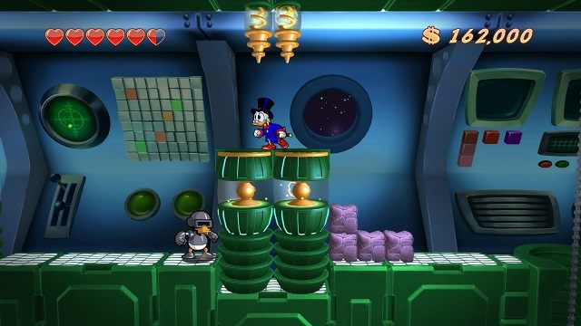 Co się prężysz, chcesz się bić? - Statek kosmiczny | Księżyc | DuckTales - DuckTales Remastered - poradnik do gry