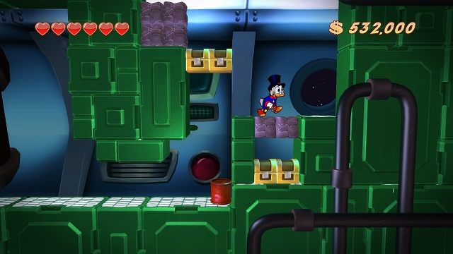 Po co tutaj ta bezsensowna, prowizoryczna ochrona? - Statek kosmiczny | Księżyc | DuckTales - DuckTales Remastered - poradnik do gry