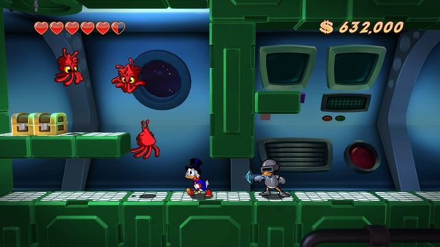 Z deszczu pod rynnę... - Statek kosmiczny | Księżyc | DuckTales - DuckTales Remastered - poradnik do gry