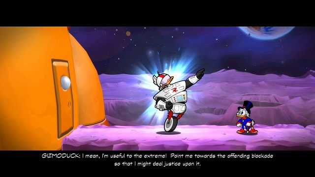 I am the... GIZMODUCK! - Droga w głąb księżyca | Księżyc | DuckTales - DuckTales Remastered - poradnik do gry